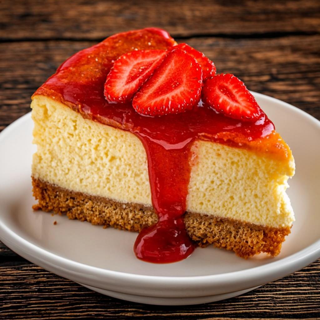 Strawberry Cheesecake Slice